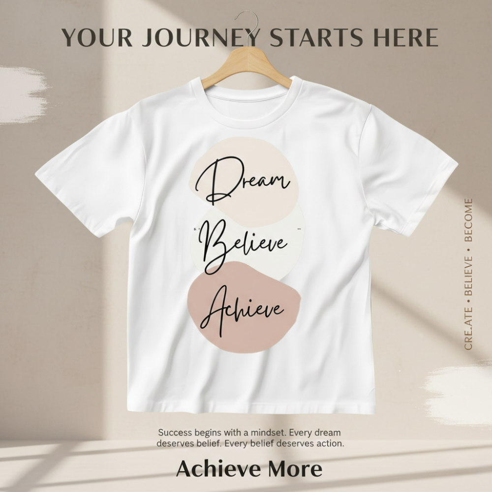 Quote Graphic Streetwear T-Shirt for Men & Women