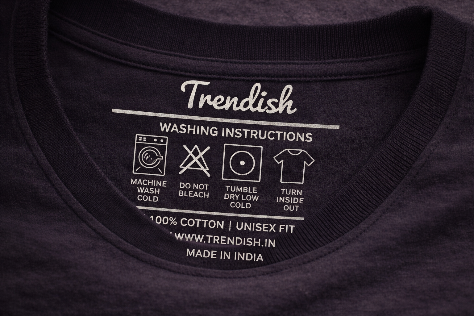 Trendish Premium Graphic T-Shirt – Money Talks Time Listens | 100% Cotton