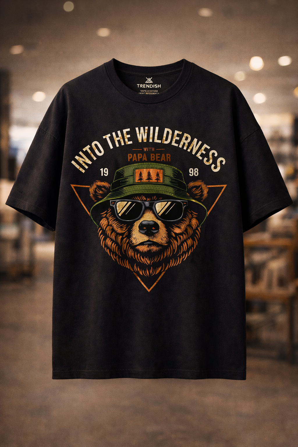 Into The Wilderness Oversized T-Shirt | Trendish